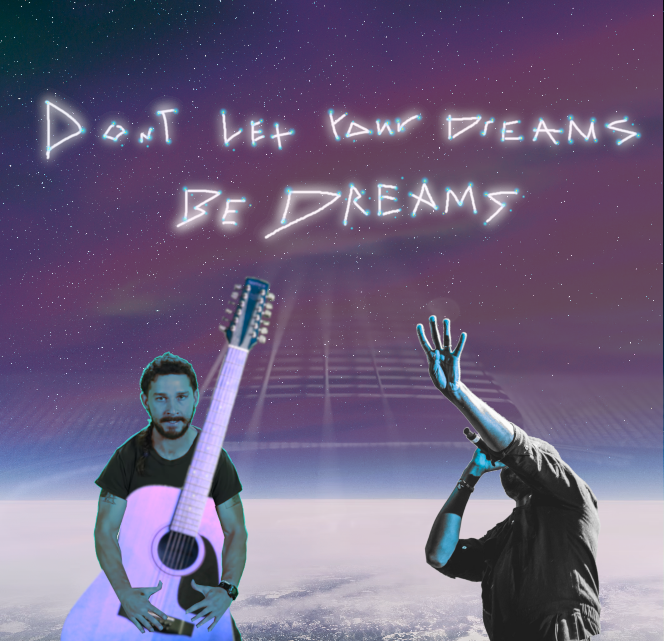don't let your dreams be dreams artwork